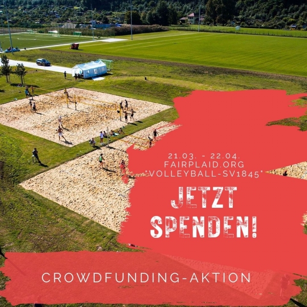 Crowdfunding-Aktion der Volleyballabteilung